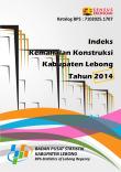 Indeks Kemahalan Konstruksi Kabupaten Lebong 2014