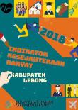 INDIKATOR KESEJAHTERAAN RAKYAT KABUPATEN LEBONG 2018