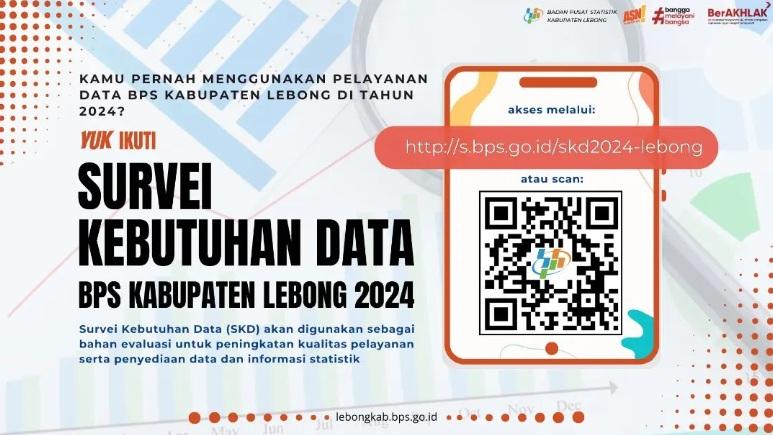 BPS Lebong Regency Data Requirements Survey (SKD) 2024