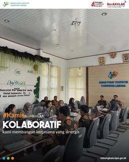 Kamis BerAKHLAK BPS Kabupaten Lebong #Kolaboratif     