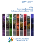 Indeks Kemahalan Konstruksi Kabupaten Lebong 2010