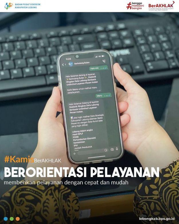 Kamis BerAKHLAK BPS Kabupaten Lebong #Berorientasi Pelayanan   