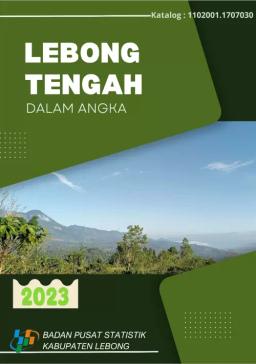 Lebong Tengah Subdistrict In Figures 2023