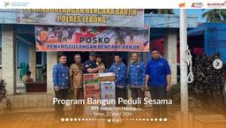 Program Bangun Peduli Sesama Korban Banjir BPS Kabupaten Lebong