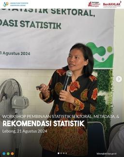 Workshop Pembinaan Statistik Sektoral, Metadata, dan Rekomendasi Statistik