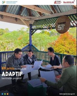 Kamis BerAKHLAK BPS Kabupaten Lebong #Adaptif        