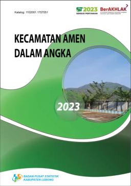 Kecamatan Amen Dalam Angka 2023