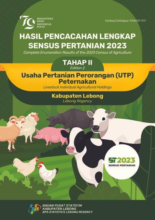 Hasil Pencacahan Lengkap Sensus Pertanian 2023 - Tahap II: Usaha Pertanian Perorangan (UTP) Peternakan Kabupaten Lebong