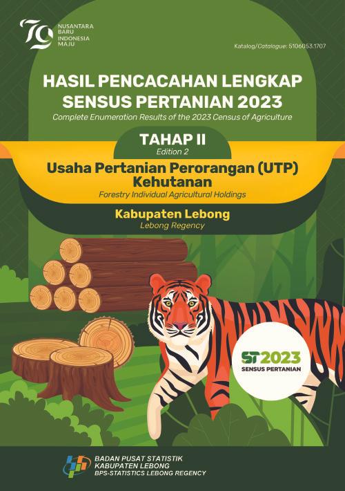 Complete Enumeration Results of the 2023 Census of Agriculture - Edition 2: Forestry Individual Agricultural Holdings Lebong Regency